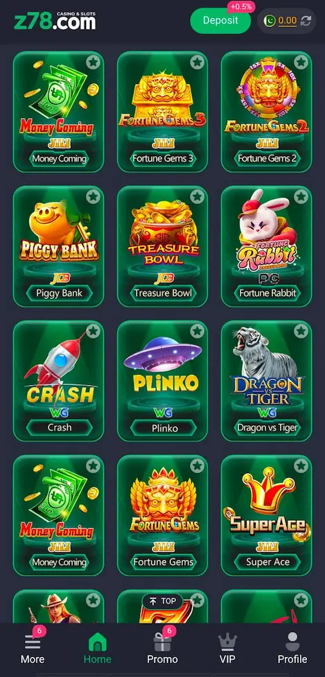 z78 game app